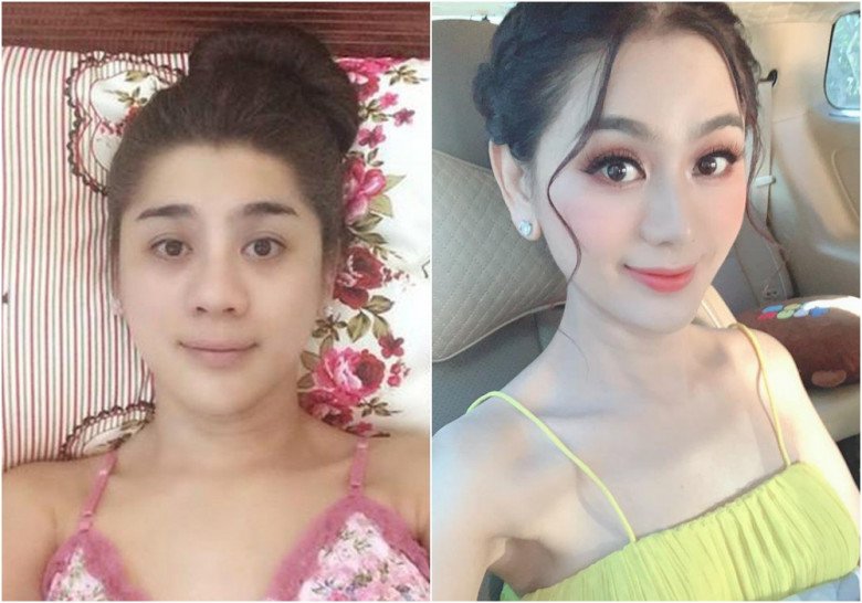 Eat lipstick and eat chalk as beautiful as Korean girl, Lam Khanh Chi leaves her bare face to make people 