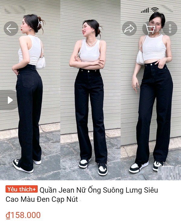 Spent over 100K to buy black jeans, he has 7 ways to wear amp;#34;hackamp;#34;  elongated legs - 7