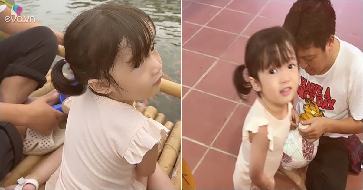 Truong Giang’s daughter has revealed her face in full HD, Nha Phuong wants to have a son