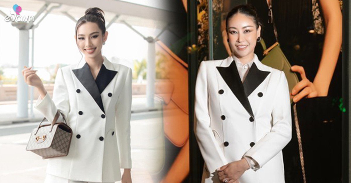 Worthy of Thuy Tien’s mother’s age, the queen of the kingdom still did not lose when she met her