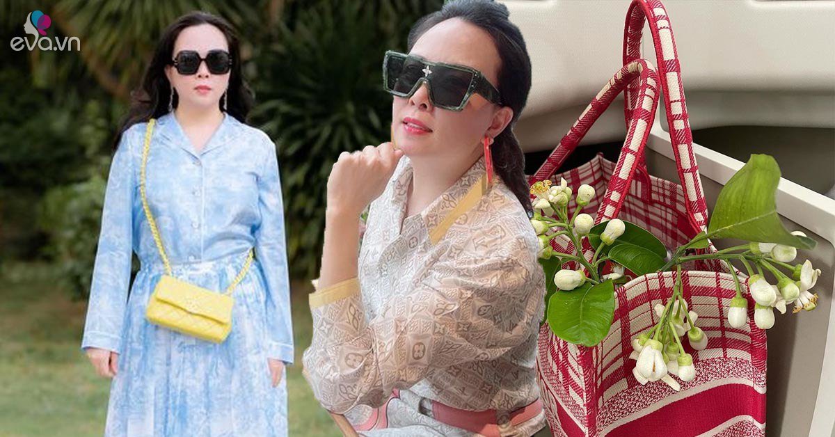 Phuong Chanel carrying a 2600 Euro bag filled with pomelo flowers, high-end giant Thanh