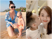 Làm mẹ - Một mình sinh nở, Ly Kute, Hồng Quế giờ lãi đứa con càng lớn càng xinh, đáng yêu