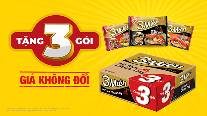3 Mien noodles, great promotion for customers: Add noodles, the price does not change - 1