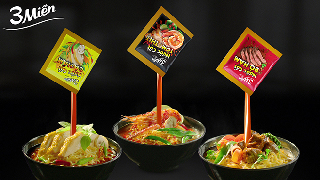3 Mien noodles, great promotion for customers: Add noodles, the price does not change - 2