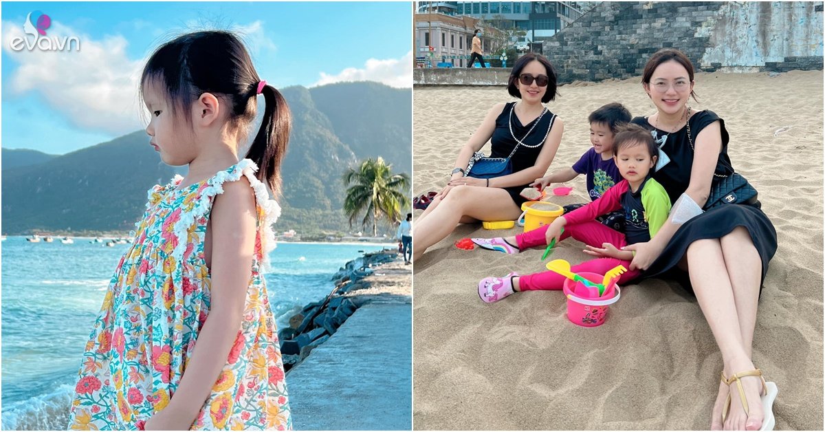 Phan Nhu Thao’s older daughter, more and more like her father U70, no wonder why mother and daughter are loved