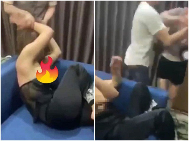 Đánh ghen kinh hoàng ở Nghệ An: Vợ đánh tiểu tam tuột áo cúp ngực, lộ nguyên cả vòng 1