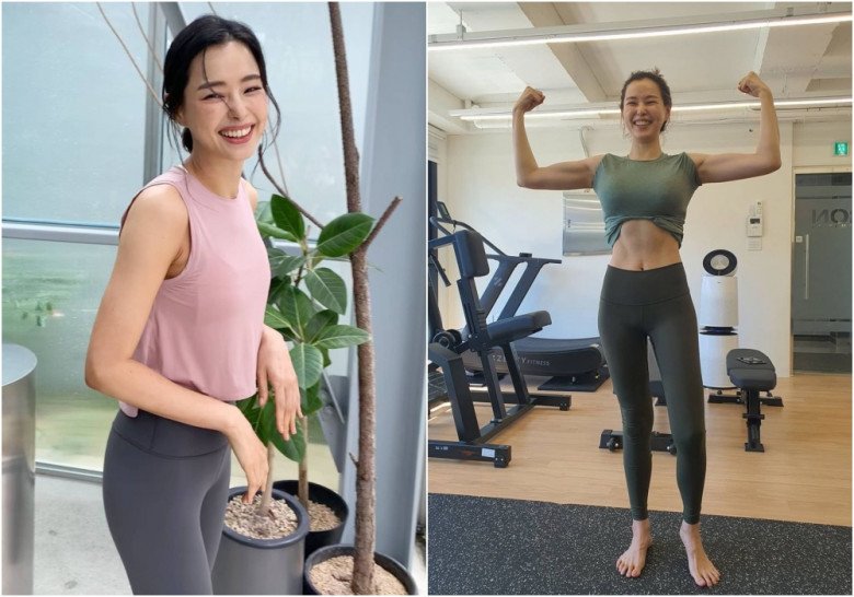 The world's most beautiful Miss Korea released 7 months pregnant photos, from skin to body, it's really better than people!  - 4