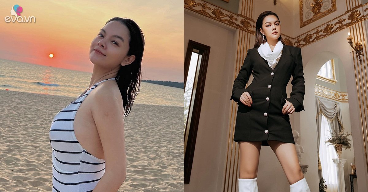 In the midst of a pregnancy scandal, Pham Quynh Anh posted a bikini photo showing off her cool skin