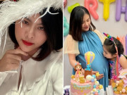 Bà bầu - Sau sinh đôi với chồng Việt kiều, Vân Trang đi thử áo dài chạy show, ai ngờ "ngã ngửa"