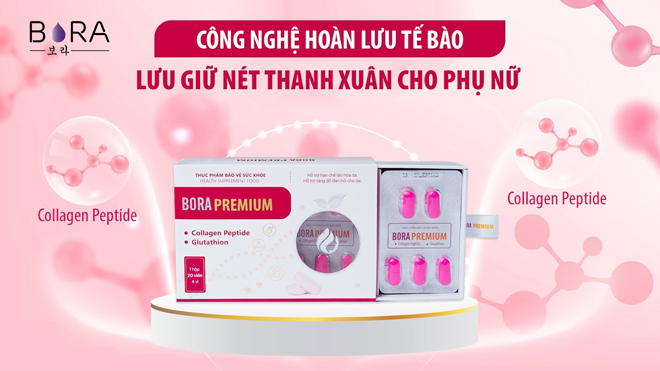 Viên uống Bora Premium - lưu giữ nét thanh xuân cho phụ nữ - 1