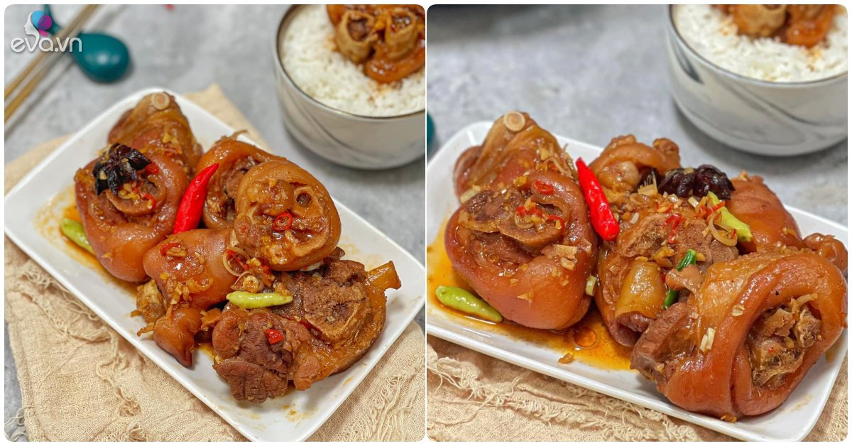 Bored with pork leg stew, so if you bring lunch like this to catch rice, those who lose weight will also want to eat