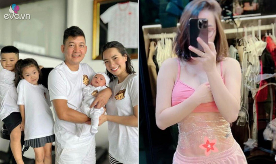Recently asked about giving birth to the underground giant Thanh Dat, Hai Bang has now lifted his shirt to reveal his belly.