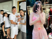 Bà bầu - Vừa dính nghi vấn sinh con với "đại gia ngầm" Thành Đạt, Hải Băng giờ đã vén áo khoe bụng