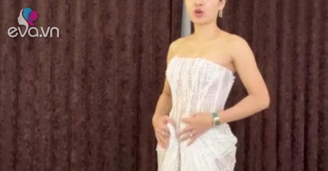 Going to try a wedding dress, Phuong Trinh Jolie reveals a luxurious belly, allegedly pregnant