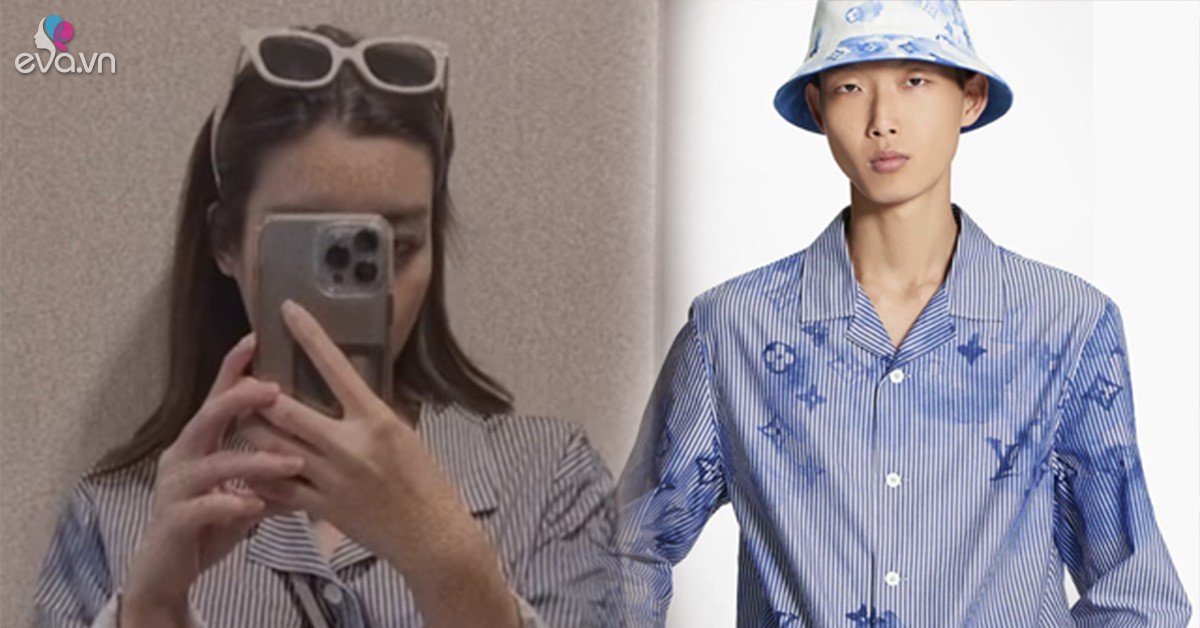 Do My Linh is wearing a wrinkled shirt, but looking at the price, I know it’s a luxury brand