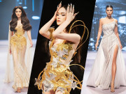 Thời trang - Catwalk như sóng đánh, Hương Giang bị chê thiếu tôn trọng NTK, chìm nghỉm với Hà Anh và Lan Khuê