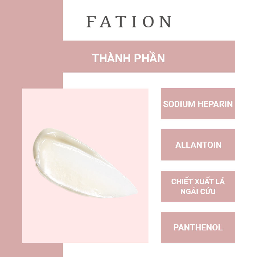 Set of 4 products to support skin recovery FATION brand - 8