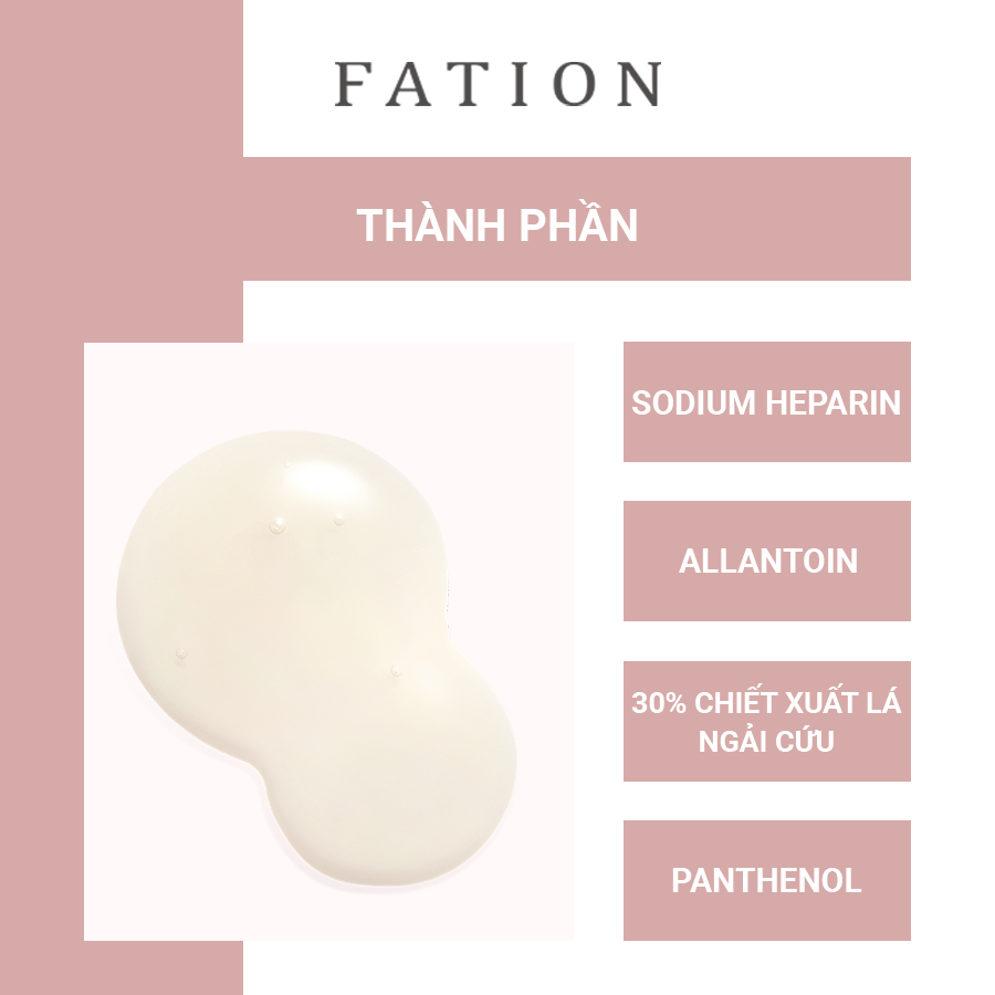 Set of 4 products to support skin recovery FATION brand - 6