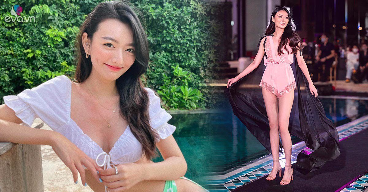 Beautiful girls with 3 lineages messed up TikTok in the Miss Universe contest, and the banh cuon body was once marked by Ngoc Trinh