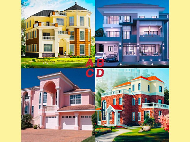 Trắc nghiệm tâm lý: Bạn sẽ bước vào ngôi biệt thự nào?