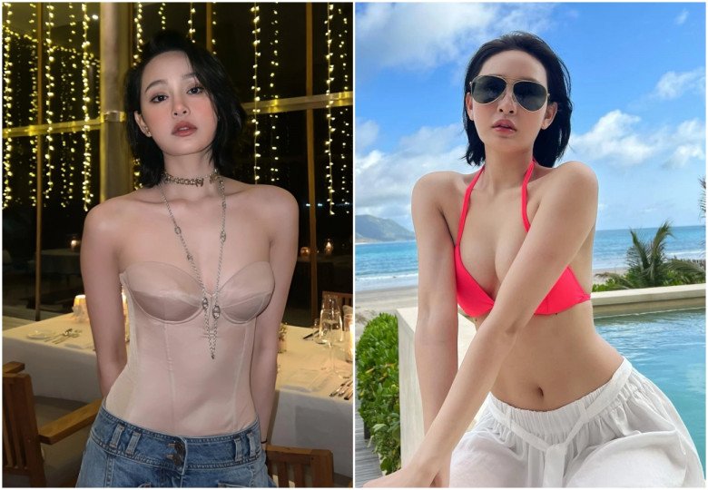 Thi Phi is surrounded by emotions, Hien Ho's beauty in 5 years in the showbiz world seems to have changed, becoming more and more baby - 13