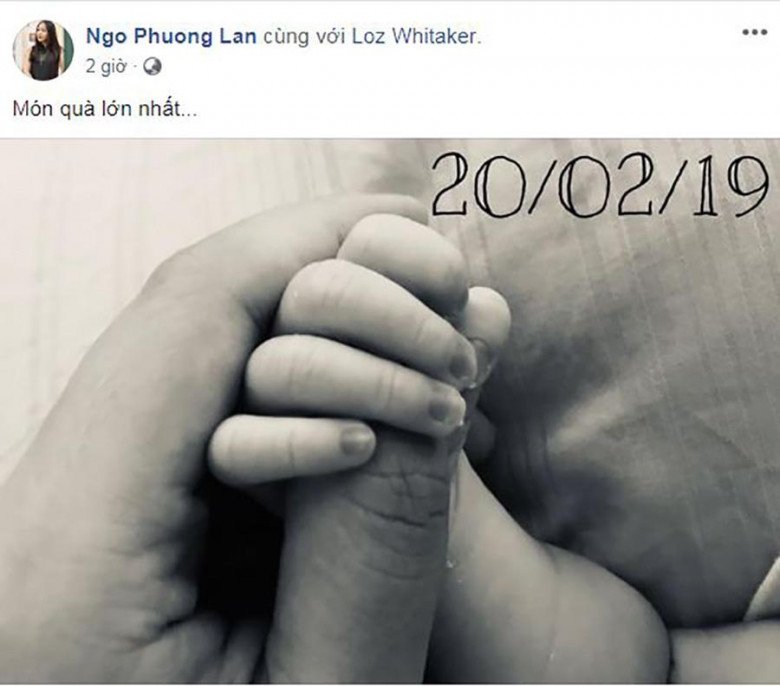 Terrible family Miss World Ngo Phuong Lan gives birth to baby with Western husband, breastfeeding to 2 years - 4