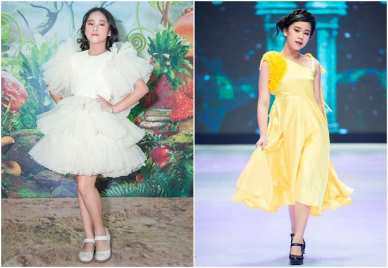 Young Miss Vietnam is a hybrid of two skilled catwalk lineages, panicking when she saw her feet 