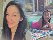 Làm đẹp - Con gái Út Ráng Kim Hiền mặc bikini, da ngăm mang nét Tây, chân dài chuẩn gen mẹ mỹ nhân