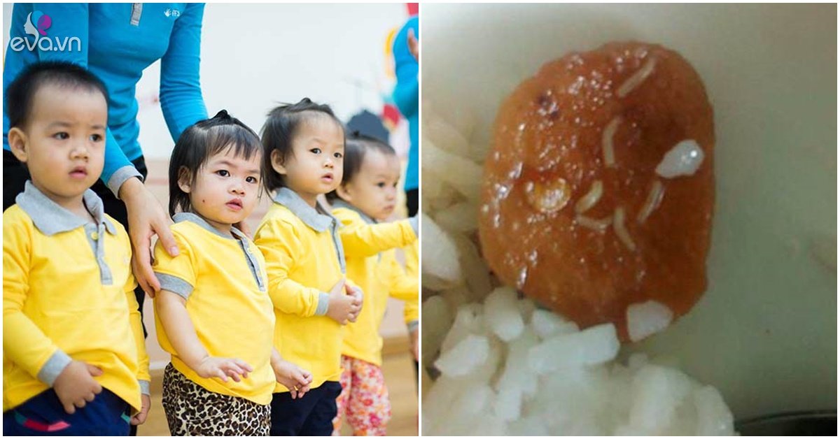 Teacher shows photo of rice in nutritious kindergarten, angry mother goes to see school administrator