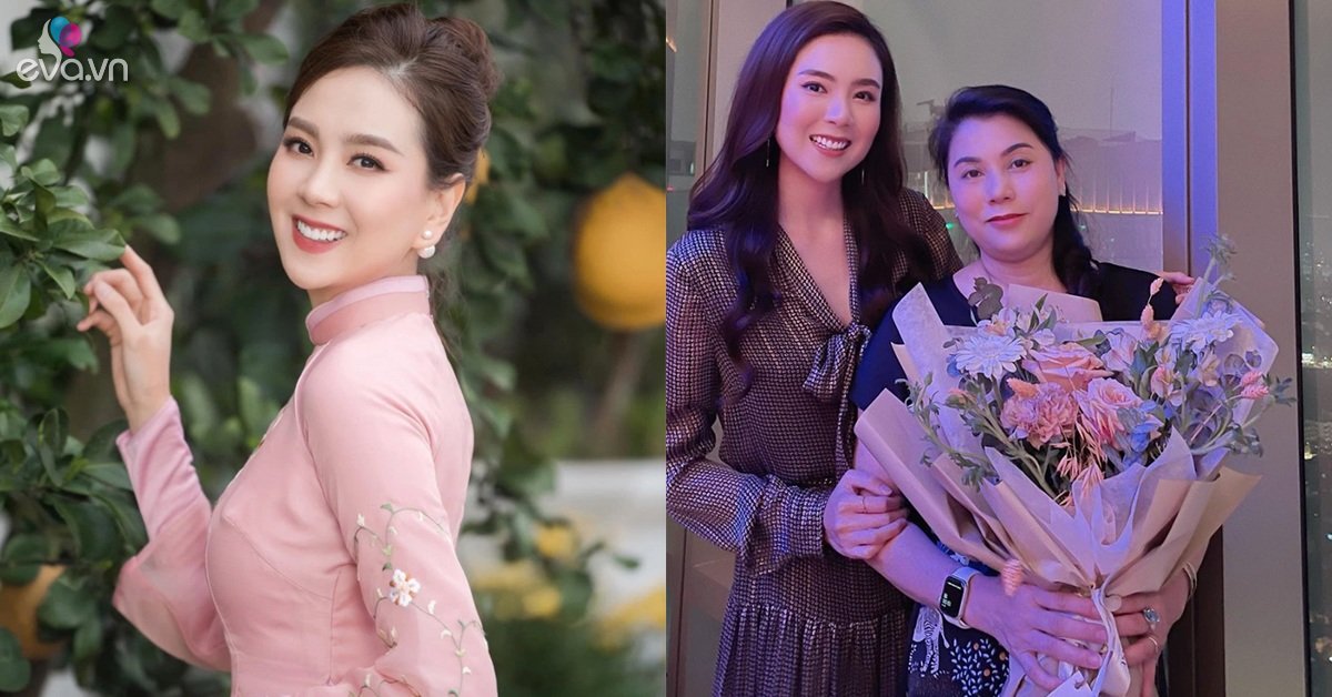MC Mai Ngoc is beautiful as a beauty queen thanks to her genes from this strong woman