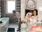 Nhà đẹp - Bố mẹ giàu nức tiếng, ái nữ nhà sao sinh ra đã ở biệt thự, phòng riêng như người lớn