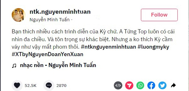 Western runner-up criticizes designer dresses for being difficult to wear, speaks for the market, and fans demand that Huong Giang take off her crown - 3