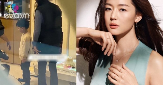 Jeon Ji Hyun – Aunt Chanh takes her son out alone, his little looks are in the spotlight