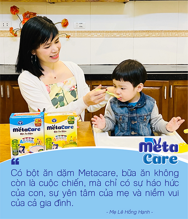 Bột ăn dặm Metacare: Ngon tự nhiên - trọn dưỡng chất - 2