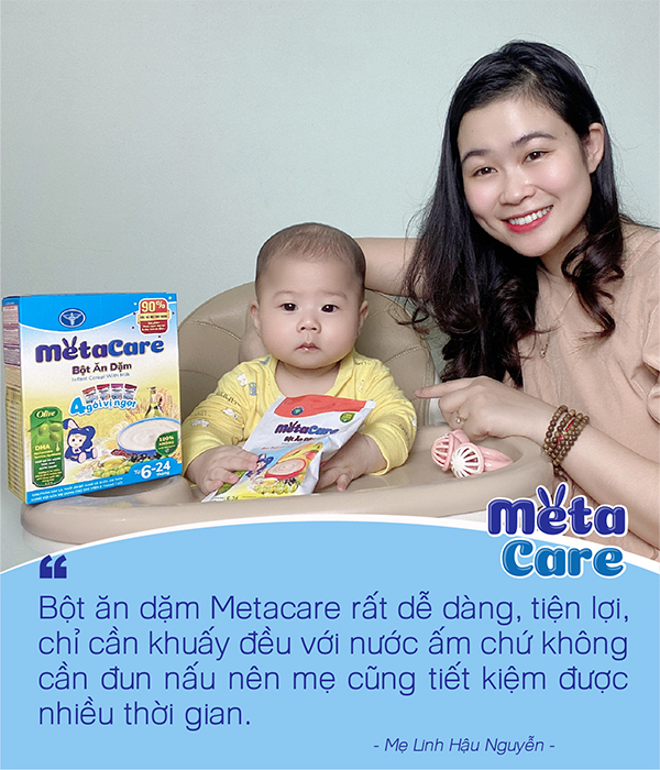 Bột ăn dặm Metacare: Ngon tự nhiên - trọn dưỡng chất - 6