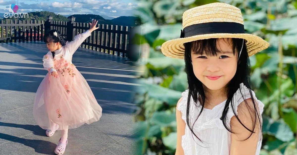 Director Diem Quynh’s youngest daughter is as beautiful as a princess, surpassing her mother and sister for her style