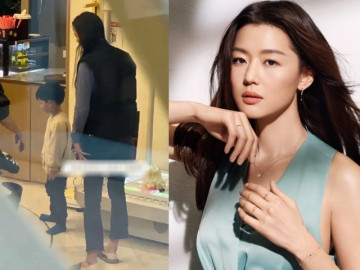 Ngôi sao 24/7: Minh tinh trái đất đưa con trai đi chơi, diện mạo cậu bé chiếm spotlight