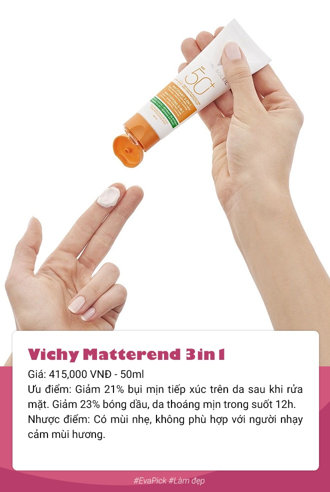 6 bottles of sunscreen to protect the skin with 10 points, there is a type that Duong Mi believes is only 100K - 4