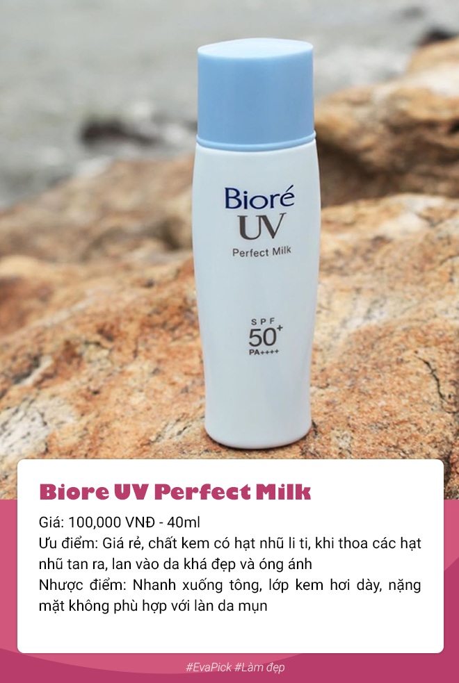 6 bottles of sunscreen to protect the skin at 10 points, there is a type that Duong Mich believes is only 100K - 7