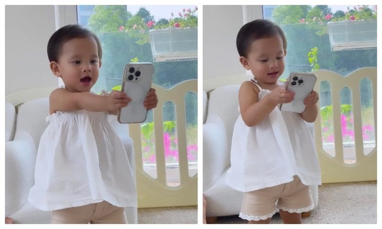 Con gái Đông Nhi 17 tháng đã selfie chuyên nghiệp cùng mẹ, biết chu môi cực đáng yêu - 11