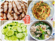 Bếp Eva - Hôm nay ăn gì: Cơm chiều nhìn đã thấy ngon, có cả món nhậu để chồng nhâm nhi