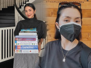 Thời trang - Tăng Thanh Hà mặc giản dị, món phụ kiện nhỏ vừa match trang phục vừa được khen ý thức