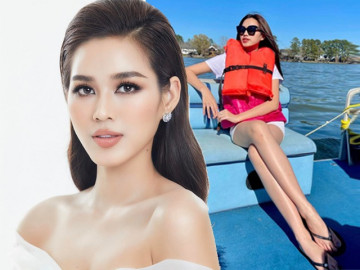 Đỗ Thị Hà khoe mặt mộc sau chuỗi ngày make up dày đặc “đem chuông đi đánh xứ người”