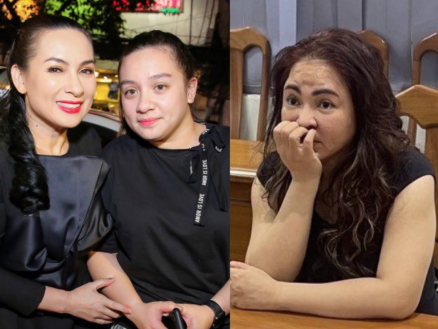 Việt Hương và con gái Phi Nhung cùng làm một điều khi bà Phương Hằng bị bắt