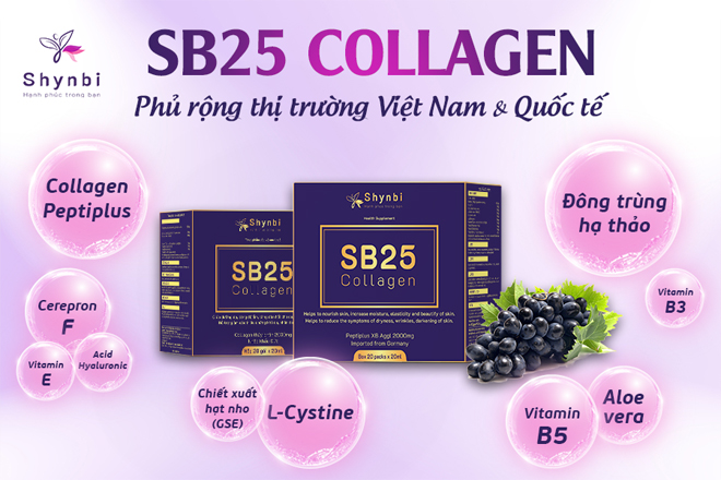 SB25 Collagen – bí quyết trẻ đẹp, duy trì tuổi xuân - 1