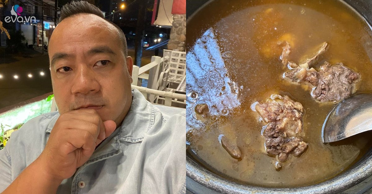 Hu suddenly wanted to cry showing off the homemade pho pot, but more criticism than praise