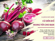 Clip Eva - 5 công dụng cực tốt cho sức khỏe mà củ dền đỏ mang tới cho bạn