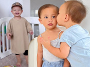 Thời trang - Leon nhà Hà Hồ "bắt trend" mặc HipHop: áo mặc như váy vẫn cool ngầu