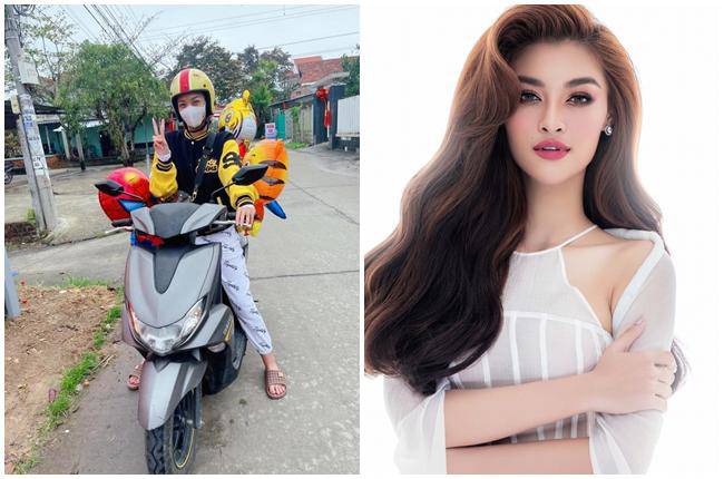 Miss earned 70 billion riding a motorcycle to run the show, but the quality is not as good as rich wife Quy Binh - 15