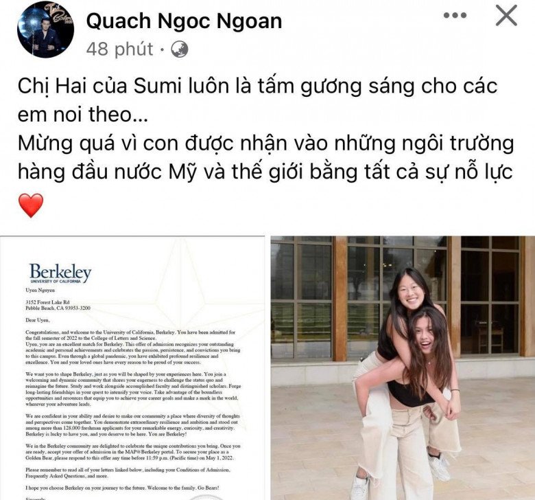 Spending billions to study his children, Phuong Chanel is proud of his daughter who graduated 10 American universities - 2